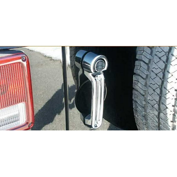 Triple Chrome plated 4 Door+Tailgate Handle Cover for 2007-2018 JEEP Wrangler JK Triple Chrome plated 4 Door+Tailgate Handle Cover for 2007-2018 JEEP Wrangler JK